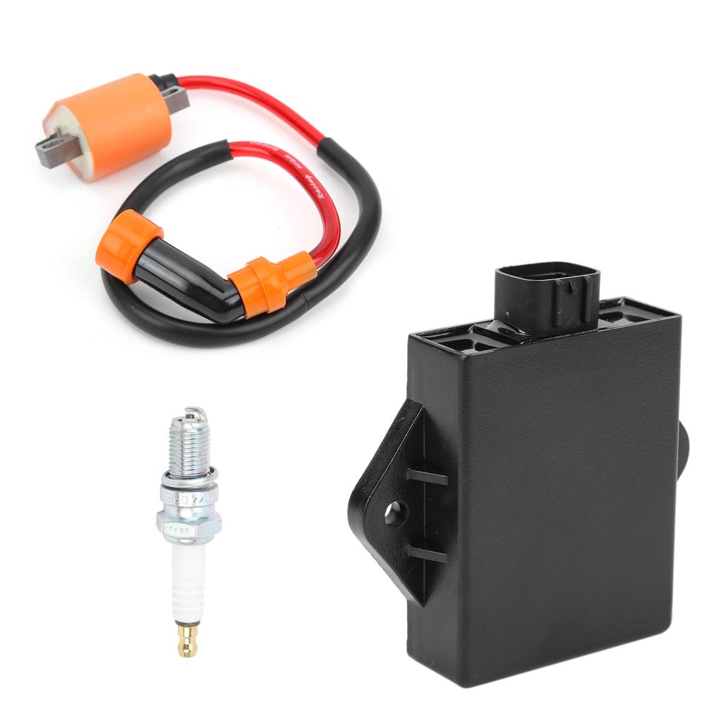 ATV Ignition Coil + Spark Plug + CDI Kit 3530‑011 Replacement for Arctic Cat 300 1998‑2005 2x4 4X4 3530‑011