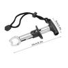 2PCS Stainless Steel Fish Pliers 16cm Fish Clamp Portable Fish Grip  Freshwater Use