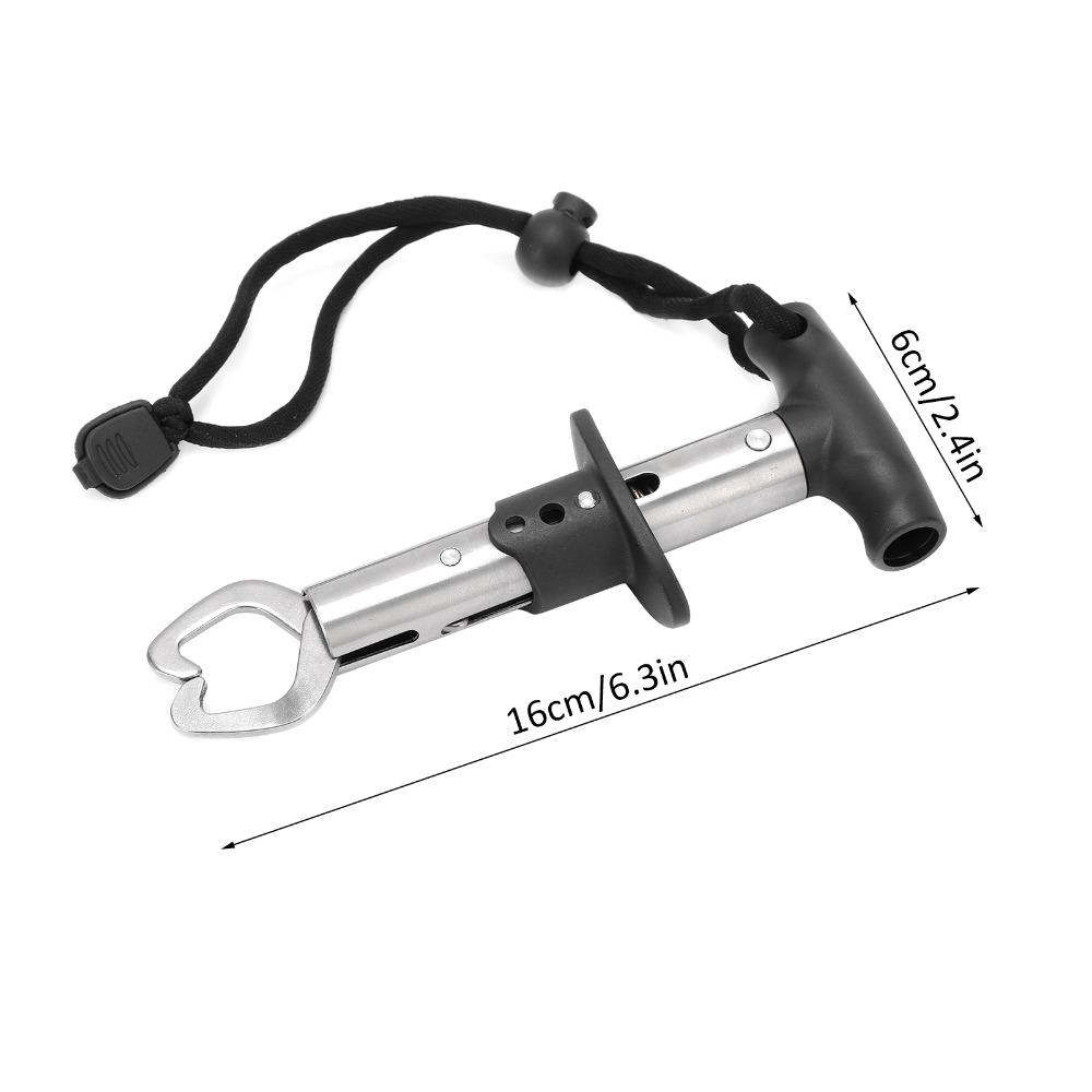 2PCS Stainless Steel Fish Pliers 16cm Fish Clamp Portable Fish Grip  Freshwater Use