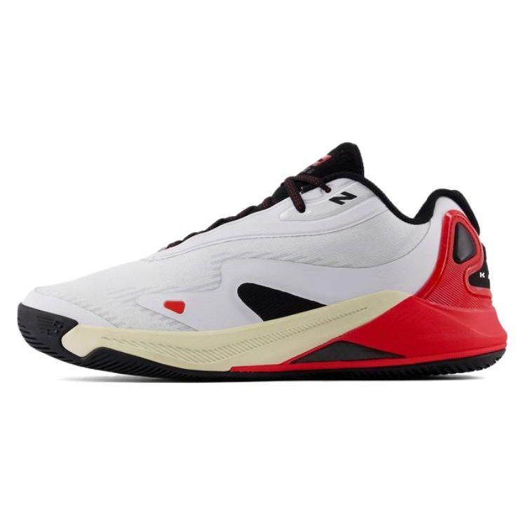 New Balance KAWHI 4 Transcend the Game Unisex Sneakers White True-Red BBKLSBR4