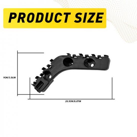 Pair Bracket Bumper Front Left+Right Side For Jeep Grand Cherokee 2011 2012 2013