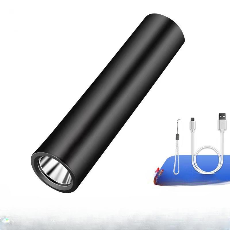 Cross Border Hot Selling 511 Telescopic Zoom Mini Flashlight XPE+COB Dual Light Source Aluminum Alloy Strong Light Flashlight In Stock