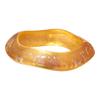 Fashionable Wide Bracelet With Irregular Design Sparkling Star Pattern Resin Bangle Stylish Womens Jewelry
