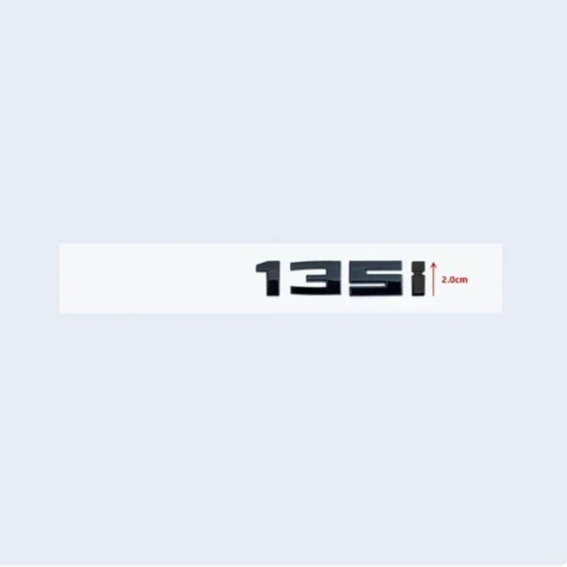 

New Glossy Black 3D Letters Numbers Emblem for BMW M340i M240i M235i M140i M135i F30 F31 F35 F40 F46 G42 G20 Car Trunk Sticker glossy black