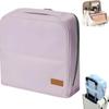 Multi-Purpose Portable Large Capacity Standing Makeup Bag Toiletry Bags With Compartments And Makeup Mirror