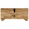 VidaXL Table basse Bois de manguier massif 80 x 40 x 35 cm