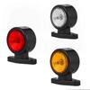4PCS Amber/Red 2LED Double Face Side Marker Light for Truck Trailer Outline Lamp Red/White 12V 24V LED Light Truck Accessorie