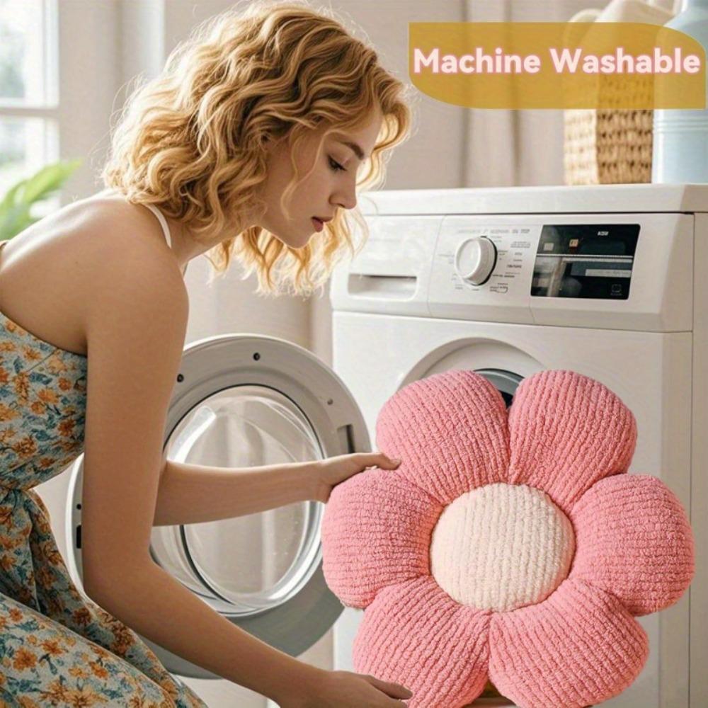 40CM Flower Shape Cushion Soft Chair Mat Comfortable Car Seat Pillow  Tatami