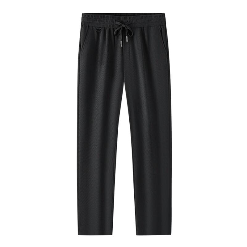 MONTAGUT Men's Fine Corduroy Warm Straight-Leg Casual Trousers