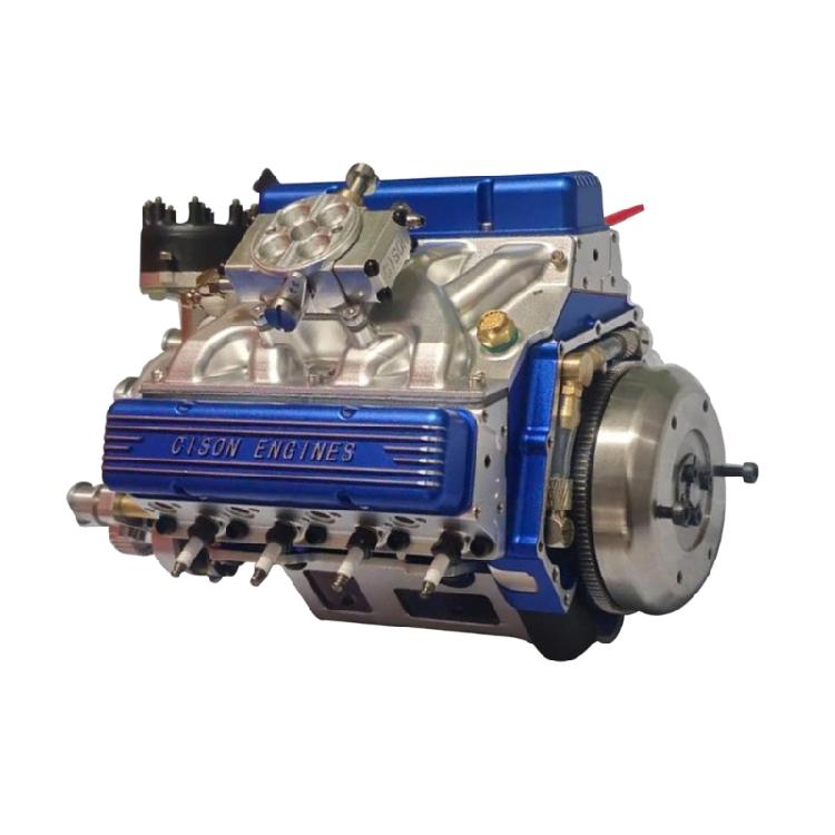 Miniature Engine Replicas Simulatioin Gasolene Motor Figurine Toy Desktop Decors for Children STEM Educational Toy