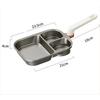 3 In 1 Frying Pan Breakfast Pan Non Stick Pan Omelette Egg And Burger Non Stick Thickened Pan