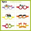 Kids Event Paper Glasses Set For Childrens Day And Classroom Activities Prop