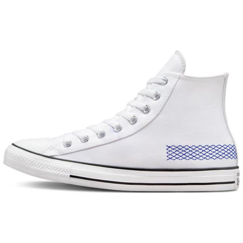 

Converse Chuck Taylor All Star Модные Легкие Высокие Эспадрильи Унисекс Белый Синий 36.5