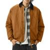 Men's Solid Color Camouflage Outdoor Sports Jacket Men's Pocket Button Casual Jacket