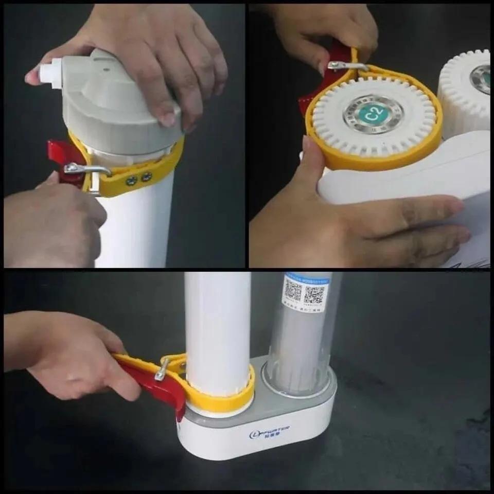 8/12 in Belt Wrench Oil Filter Puller Strap Spanner Chain Wrench Strap Opener Adjustable Strap Opener Cartridge Disassembly Tool