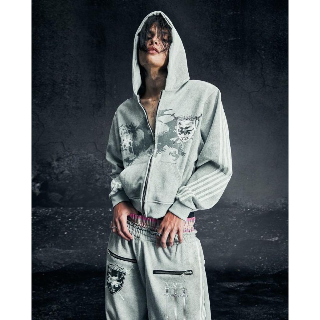 BeatStreet Long Sleeved Hooded Sweatshirt with Printed Pattern, Sweatshirt Street Fashion