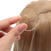 HHO-Hair And Thread Set 12 Pcs Sewing Hair Extension Tools Brown Weaving Threads For Making Wig, Sew In Thread