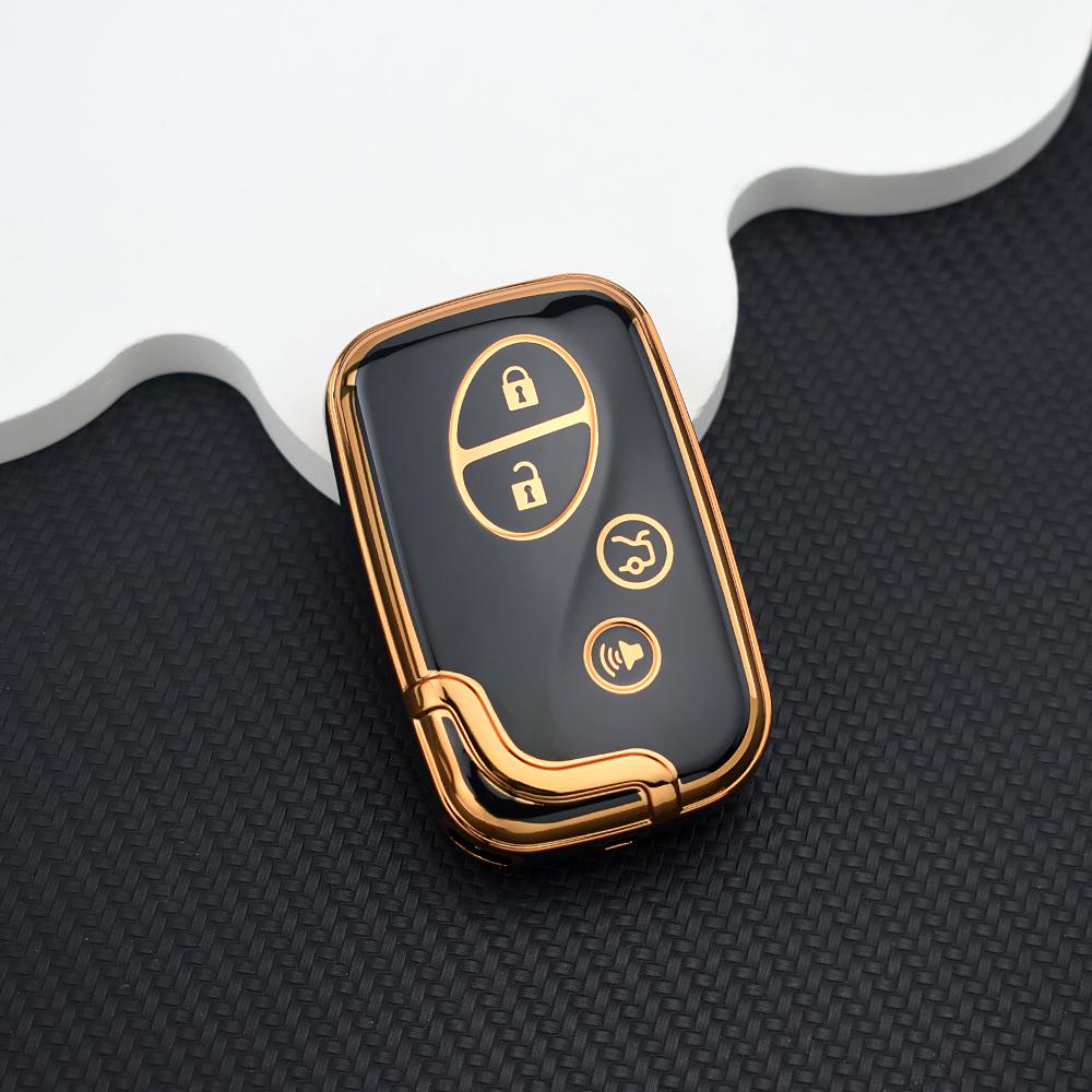Anti-Scratch Key Holder For Lexus Es350 Rx270 Is250 Ct200H Gs300 Ls460 Gx460 Gx400 Is300C Es240 450H 460H Tpu Car Key Case Cover