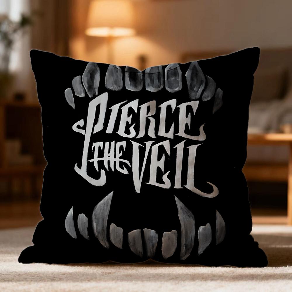 Popular PPierce The Veiler Cushion Cover Soft Washable Pillow Case Multi-Scene for Couch Bed Travel Office Use