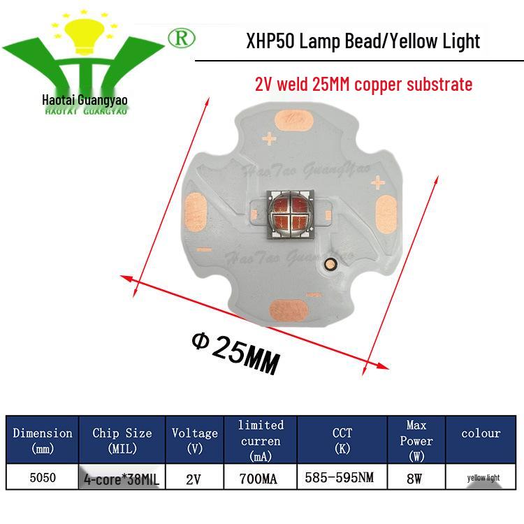 Imitation CREE XHP50 2nd Gen 5050 LED Chip 20W High Power LED Surface Mount Light Source