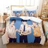 3D Print Anime Blue Lock Bedding Set Twin Queen King Size Duvet Cover Pillowcase for Boys Girls Adult Home Textile