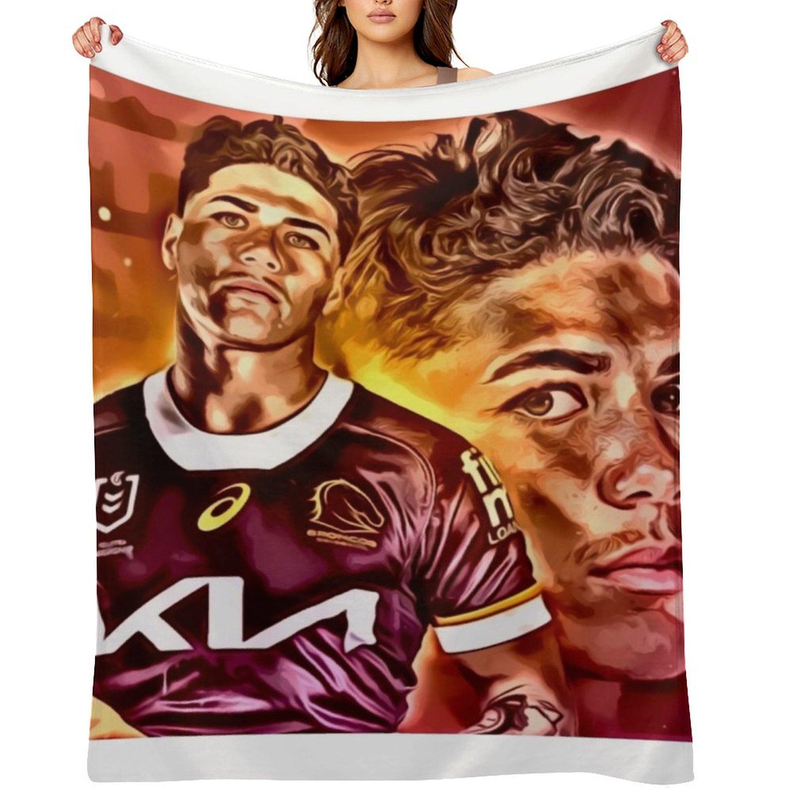 Reece Walsh Throw Blanket Blankets For Bed Luxury Thicken Personalized Gift Moving Blankets 30x40in