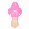 3PcsCelsiusSet Mushroom Crafts Innovative Cute Wooden Ornaments   Desktop Decoration