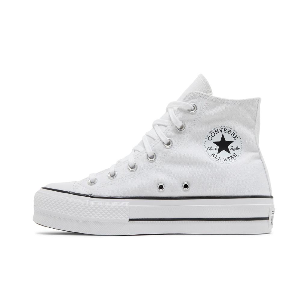 Converse All Star Platform High 'White' (women's Sizes) White / Black / White Canvas Shoes 560846C