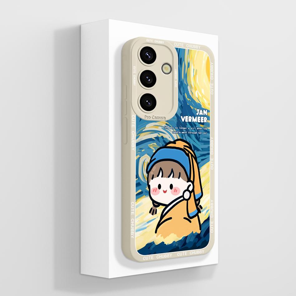 For Samsung Galaxy S25 Plus Ultra Case Cute Panda Premium Liquid Silicone Back Cover For Samsung S 25 Full Protection Soft Funda
