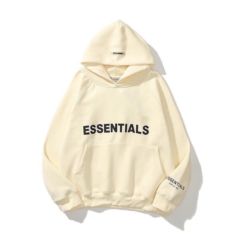 ESSR NTOFFEA GOD Hoodie High Street Übergroßes Unisex Sweatshirt mit Taschen IAESSE