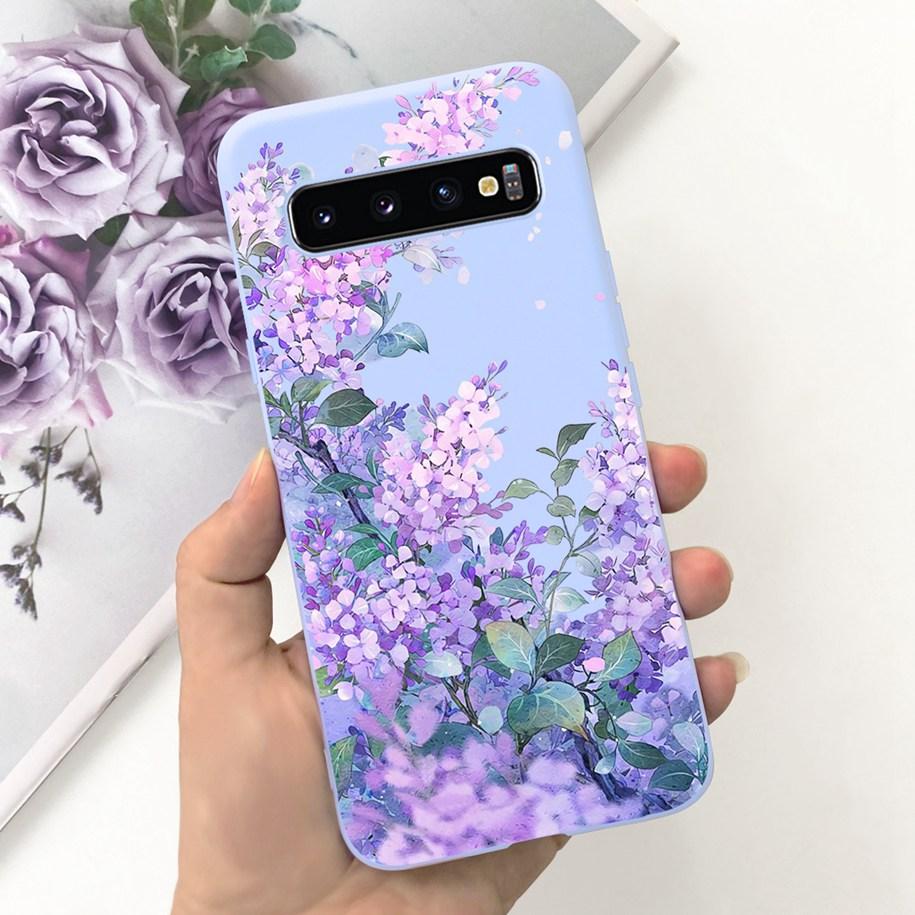 For Samsung S10 Plus SM-G975F Case Cute Dinosaur Duck Cartoon Soft Silicone Phone Cover For Samsung Galaxy S10 S10e G973F Bumper