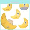 Cute Plush Toy Wholesale Cross-border Space Moon Pillow Sofa Cushion For Girls