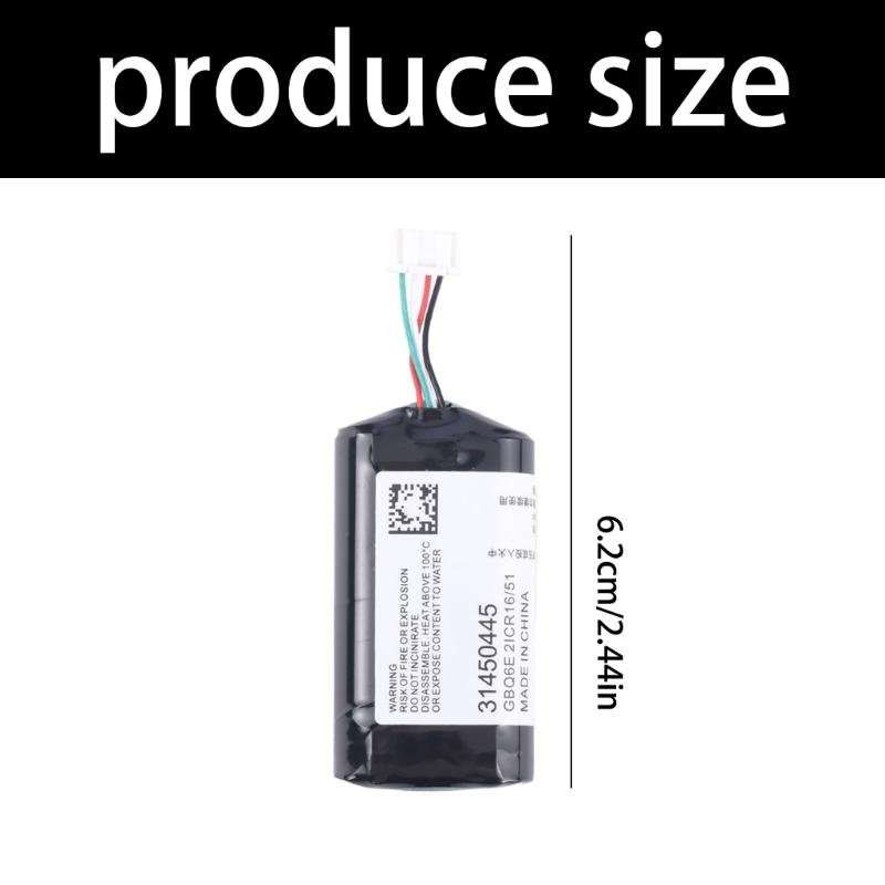 7.2V 450mAh Battery For 31450445 GBQ6E BP15 S/N:P0839AREV.J VCM Vehicle Module Batteries Power Supply Module