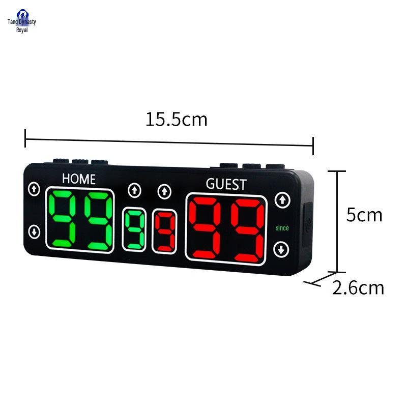 

Rechargeable Touch-Control Digital Scoreboard with Countdown Standard
