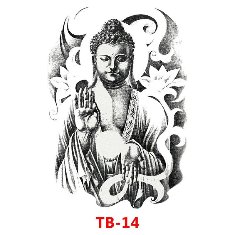 Impermeabil Mare Spate Complet Piept Tatuaj Mare Autocolante Tatuaj Pește Lup Tigru Dragon Zână Tatuaje Temporare Flash Cool Bărbați Femei