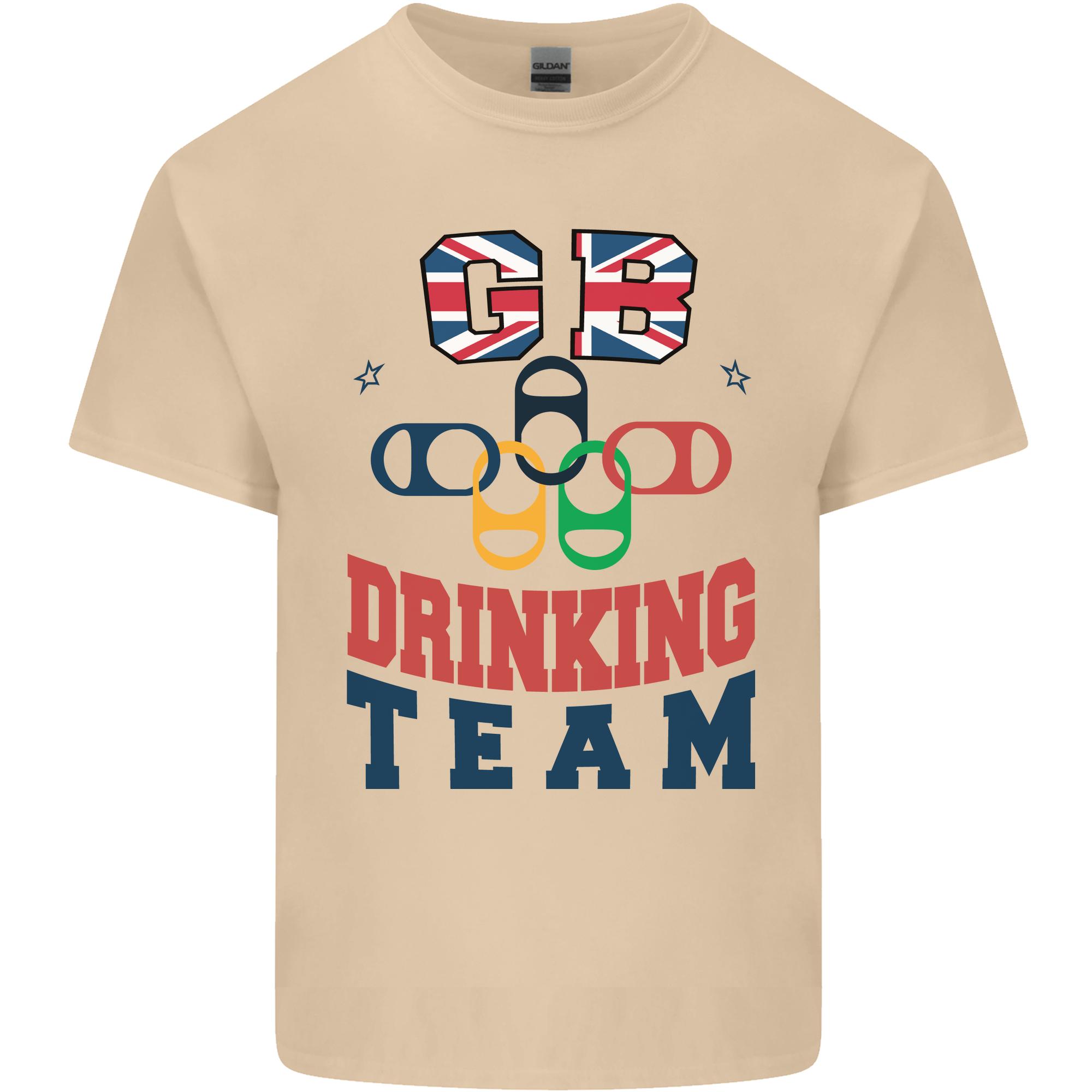GB Drinking Team Funny Stag Do Doo Beer Unisexs Light Cotton TShirt S