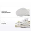 Li Ning Kids Basketball Comfortable Soft Fashion Low Top Basketball Shoes Kids Sneaker Standard-White YKBV064-1