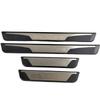 4PCS Plastic Stainless Steel For -2024 Mazda Cx-90 Car Accessories Auto Door Sill Pedal Welcome Scuff Plate Cover