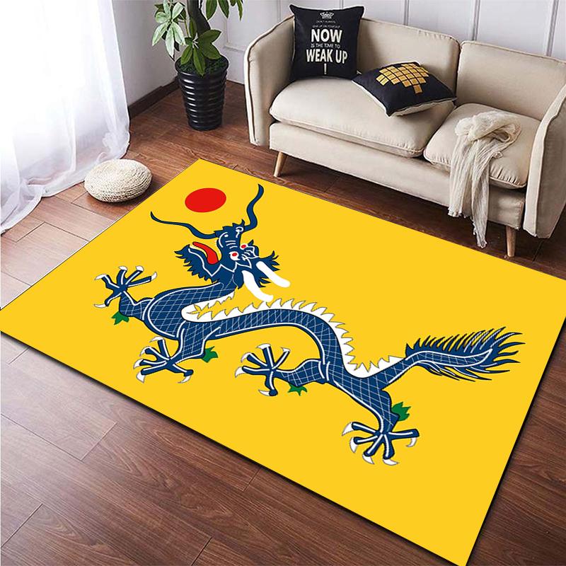 Chinese Dragon Art Printed Carpet for Living Room Large Area Rug Soft Mat E-sports Chair Carpets Alfombra Gifts Dropshopping