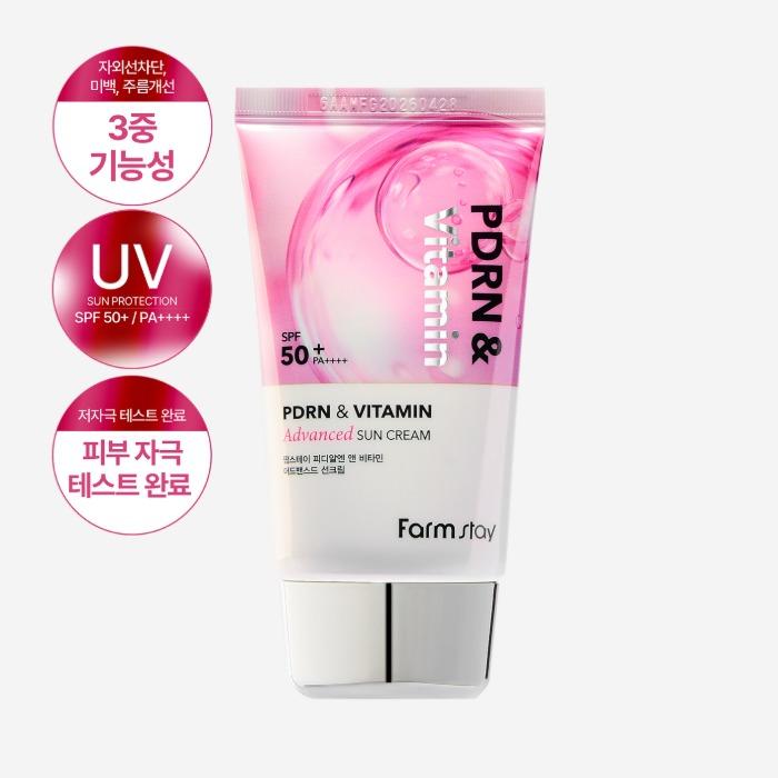 Farmstay PDRN & Vitamin Advanced Sunscreen 50g SPF50 PA+