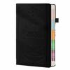 English A5 Agenda Planning Notebook Textured PU To-do List Notebook Office Work Planner  School