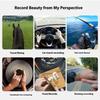 Ergonomic Neck Mounted Phone Stand Magnetic Attachment Design for Steady First Person Perspective Videos