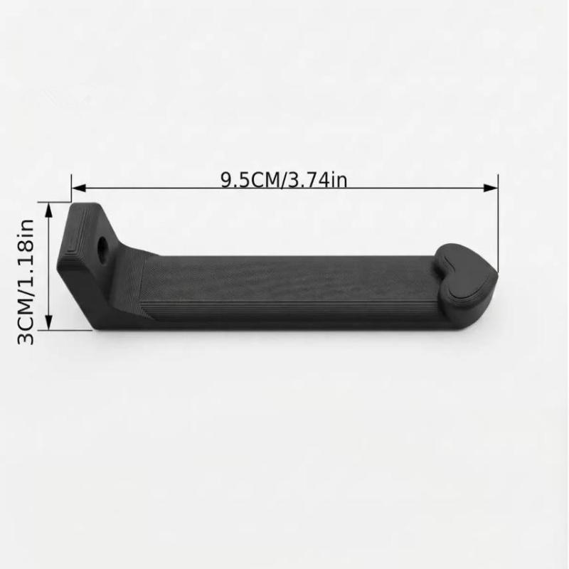 7Pcs/pack Wall Mounted Tape Holder With Minimalist Aesthetic Curved Anti Slip End For Home Office Craft Room Use
