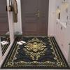 European Style Entrance Door Mat Bedroom Door Anti Slip and Absorbent Bathroom Floor Mat Bathroom Door Mat