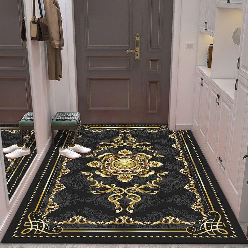 European Style Entrance Door Mat Bedroom Door Anti Slip and Absorbent Bathroom Floor Mat Bathroom Door Mat