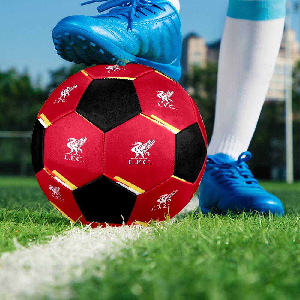 Fußball in Größe 5 mit Liverpool Football Club Thema, geeignet für Spiele drinnen und draußen, ein Geschenk für jeden geeignet.