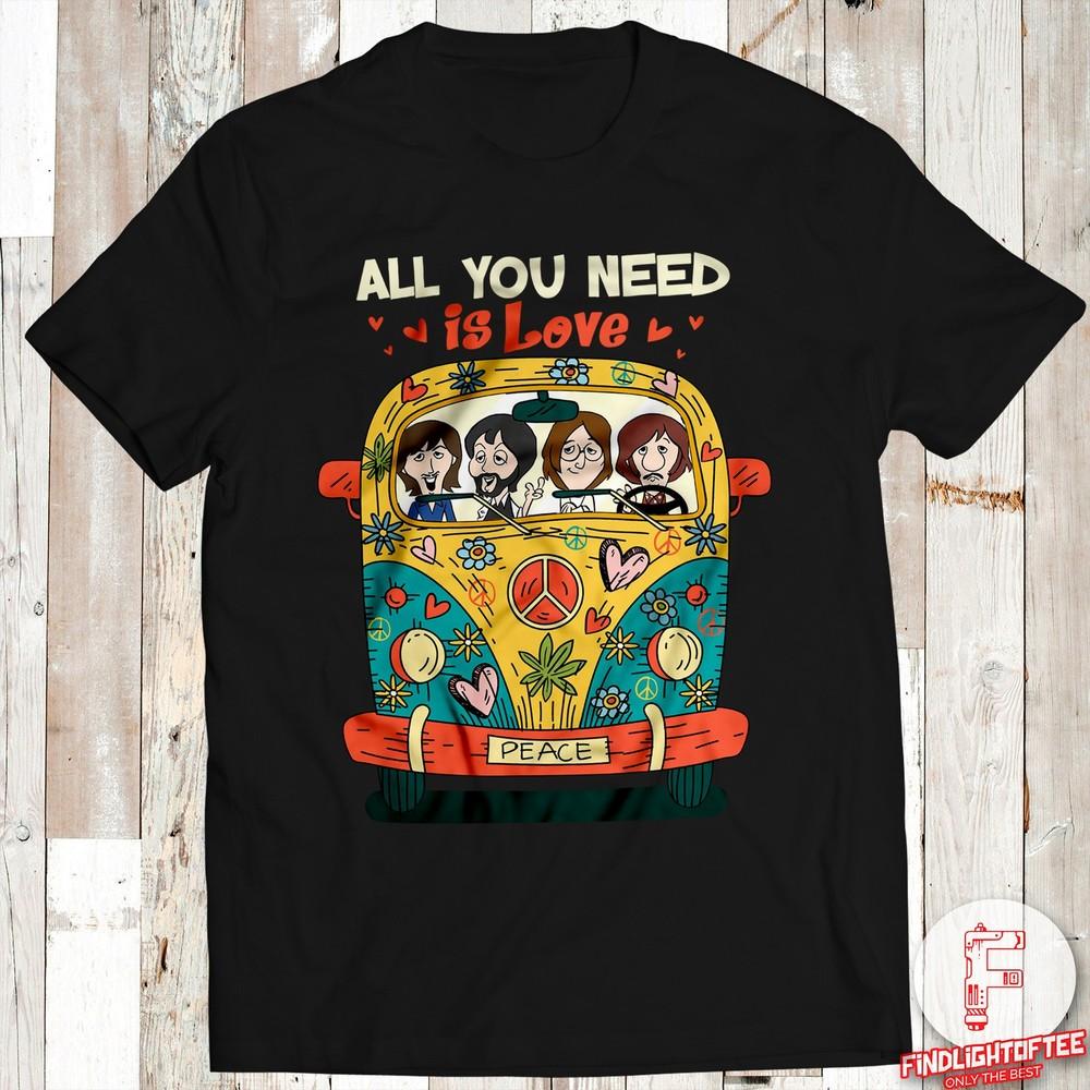 Vintage George Harrison T shirt The Beatles, John Lennon, Paul McCartney, Ringo Unisex T-Shirt M