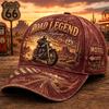 American retro, highway locomotives full of baseball caps, washed and old torn denim truck caps