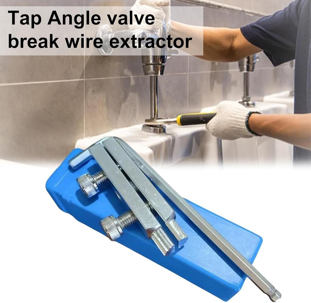 Broken Wire Extractor Threading Tools Water-tap Angle Valve Repair Tap and Screw Remover 4/6 Points Water Main Breaks Repair