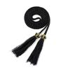 Women'S Ethnic Style Knotted Decorative Woven Belt Thin Dress Long Tassel Women'S Pure Handmade Waist Chain
